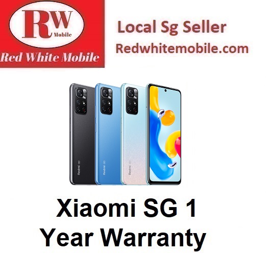 Xiaomi Redmi Note 11S 5G 6/128GB-Xiaomi SG 1 Year Warranty