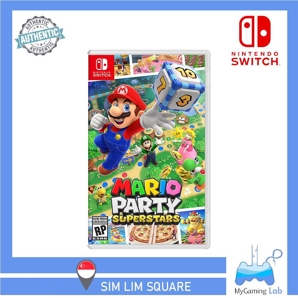 [SG] Nintendo Switch Game Mario Party SuperStars / Super Stars for (MDE-US)