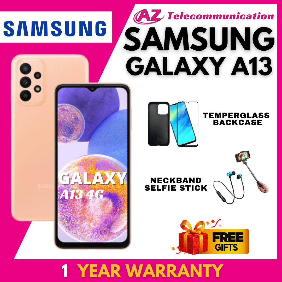 GALAXY A13 4G 4/128GB | LOCAL SET | 1 YEAR SAMSUNG WARRANTY | FREE GIFTS OR DISCOUNT PRICE!!!