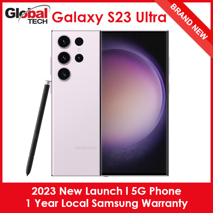 Samsung Galaxy S23 Ultra 5G  512GB or 256GB  / Galaxy S23 5G Ultra / 2023 New Launch (1 Year Local Samsung Warranty)
